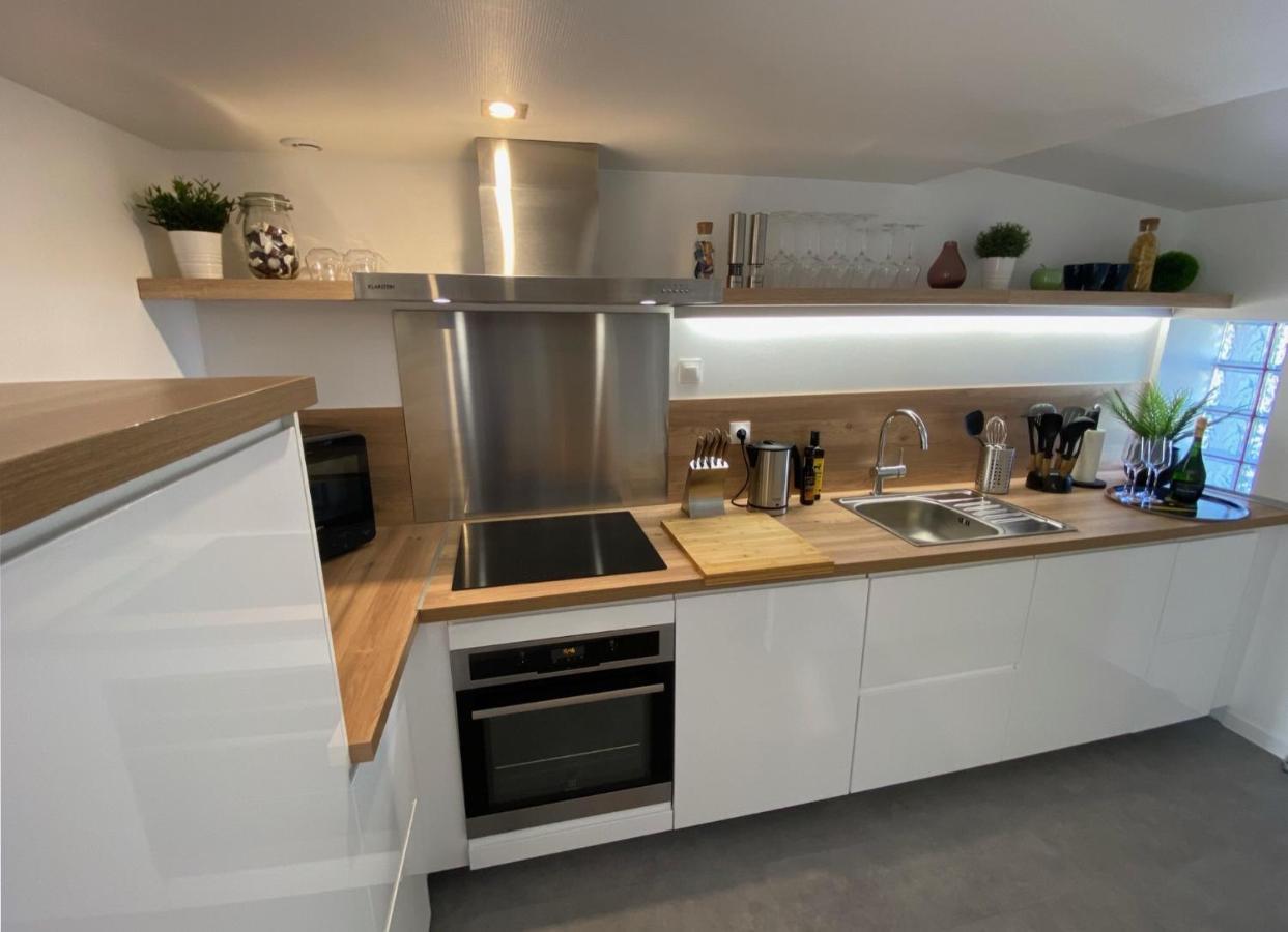 Duplex Le 12 - Appartement Avec Terrasse Dans Le Vignoble - 5 Mn Du Centre De Colmar Wettolsheim المظهر الخارجي الصورة