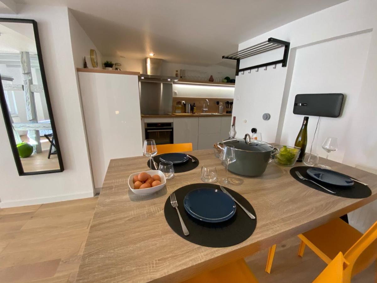 Duplex Le 12 - Appartement Avec Terrasse Dans Le Vignoble - 5 Mn Du Centre De Colmar Wettolsheim المظهر الخارجي الصورة
